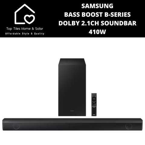 Samsung Bass Boost B-Series Dolby 2.1CH Soundbar - 410W