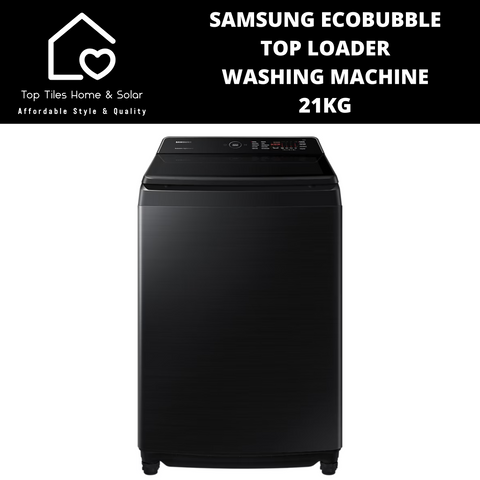 Samsung EcoBubble  Top Loader Washing Machine - 21kg