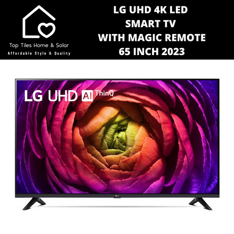 LG UHD 4K LED Smart TV with Magic Remote - 65 Inch 2023