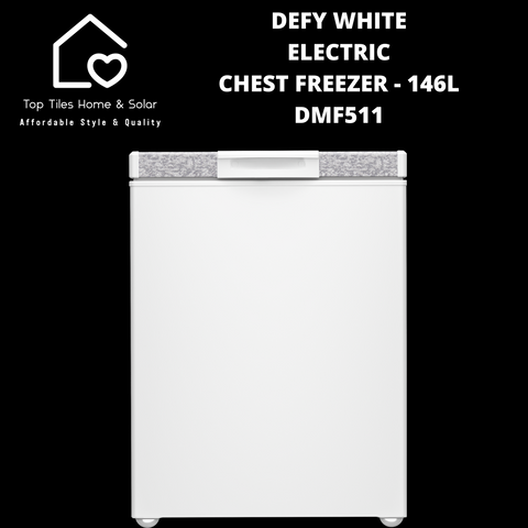 Defy White Electric Chest Freezer - 146L DMF511
