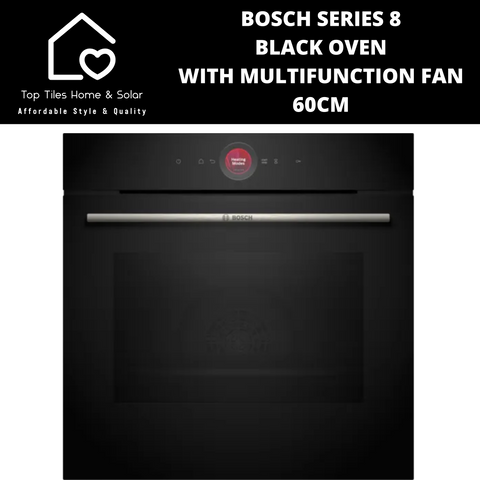 Bosch Series 8 - Black Oven with Multifunction Fan - 60cm