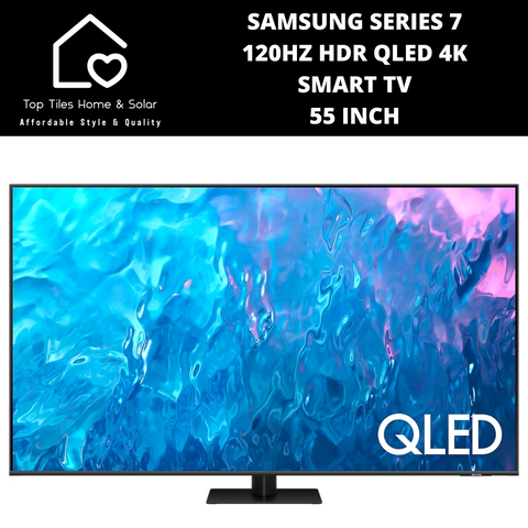 Samsung Series 7 120Hz HDR QLED 4k Smart TV 55 Inch
