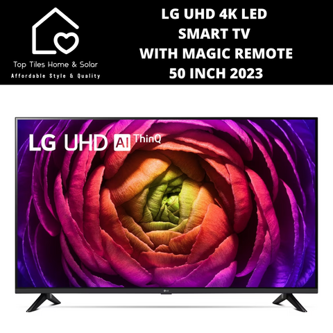 LG UHD 4K LED Smart TV with Magic Remote - 50 Inch 2023