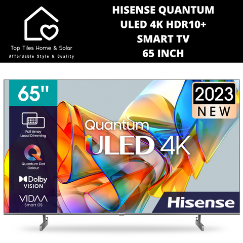Hisense Quantum ULED 4K HDR10+ Smart TV - 65 Inch
