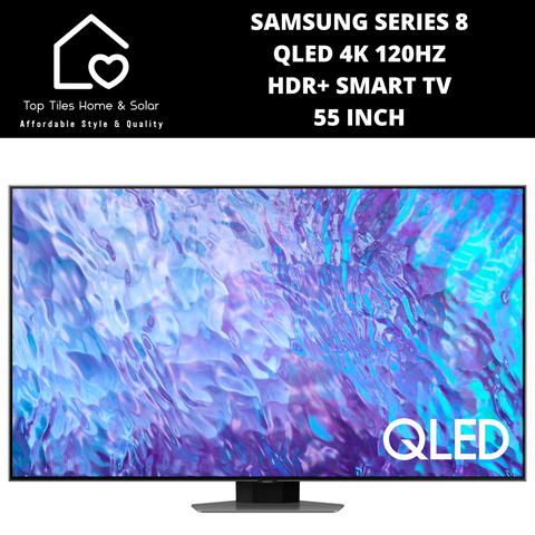Samsung Series 8 QLED 4k 120Hz HDR+ Smart TV 55 Inch