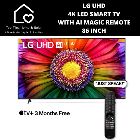 LG UHD 4K LED Smart TV with AI Magic Remote - 86 Inch