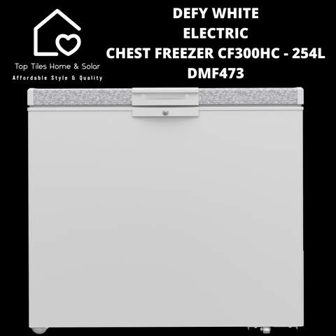 Defy White Electric Chest Freezer CF300HC - 254L DMF473