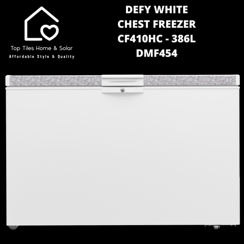 Defy White Chest Freezer CF410HC - 386L DMF454