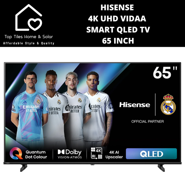 Hisense 4K UHD Vidaa Smart QLED TV - 65 Inch