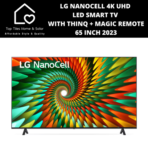 LG NanoCell 4K UHD LED Smart TV with ThinQ + Magic Remote - 65 Inch