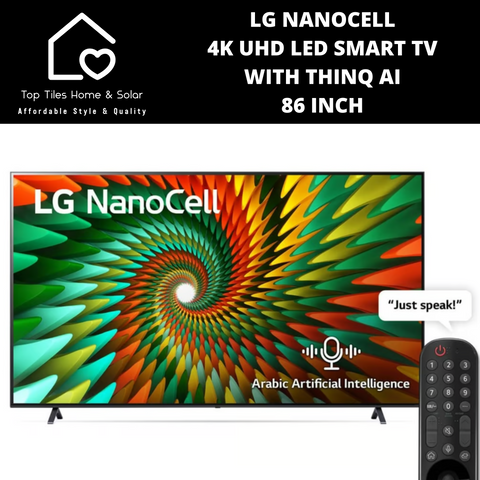 LG NanoCell 4K UHD LED Smart TV with ThinQ + Magic Remote - 86 Inch
