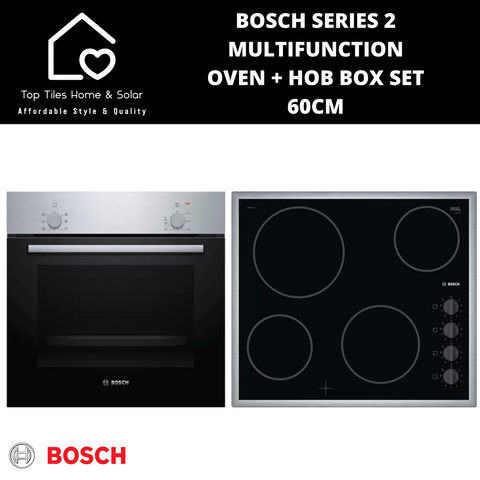 Bosch Series 2 - Multifunction Oven + Hob Box Set - 60cm