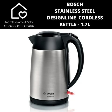 Bosch Stainless Steel DesignLine  Cordless Kettle - 1.7L