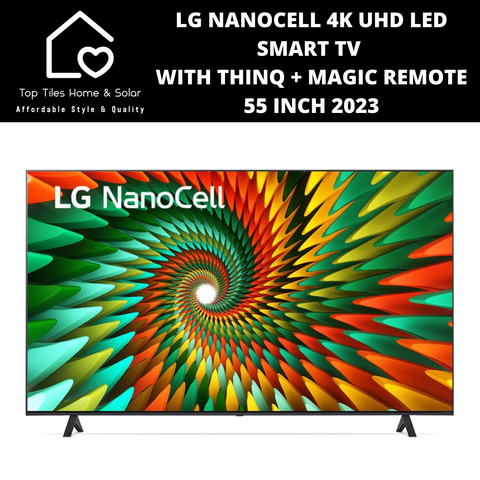 LG NanoCell 4K UHD LED Smart TV with ThinQ + Magic Remote - 55 Inch