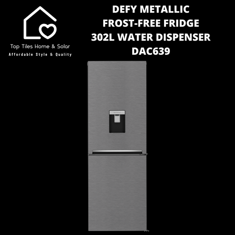 Defy Combi Frost-Free Fridge - 302L Water Dispenser DAC639