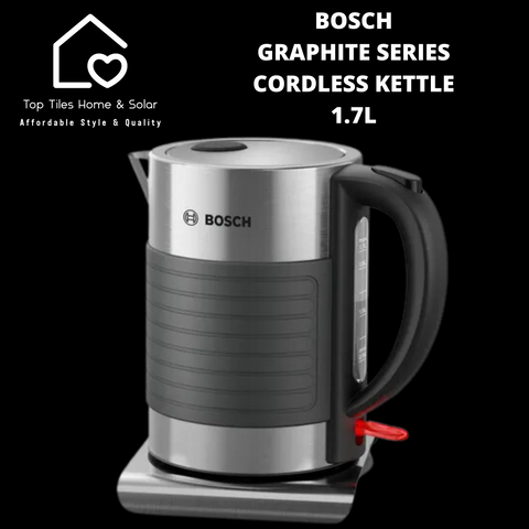 Bosch Graphite Grey Series Cordless Kettle - 1.7L