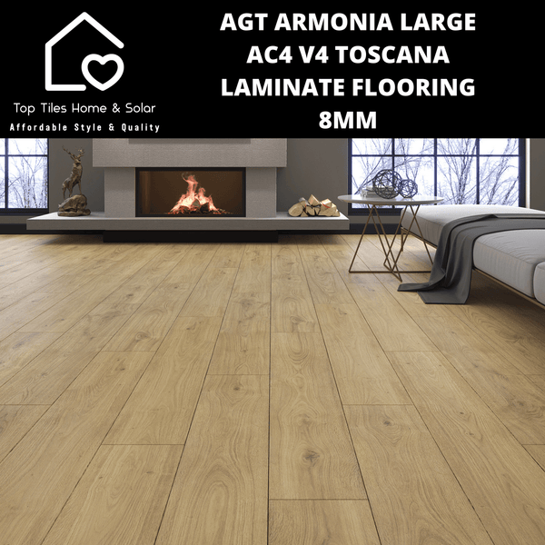AGT Armonia Large AC4 V4 Toscana Laminate Flooring - 8mm