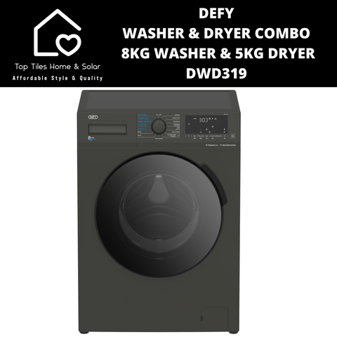 Defy Washer & Dryer Combo -  8kg Washer & 5kg Dryer DWD319