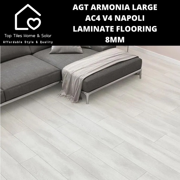 AGT Armonia Large AC4 V4 Napoli Laminate Flooring - 8mm