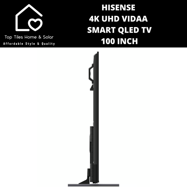 Hisense 4K UHD Vidaa Smart QLED TV - 100 Inch