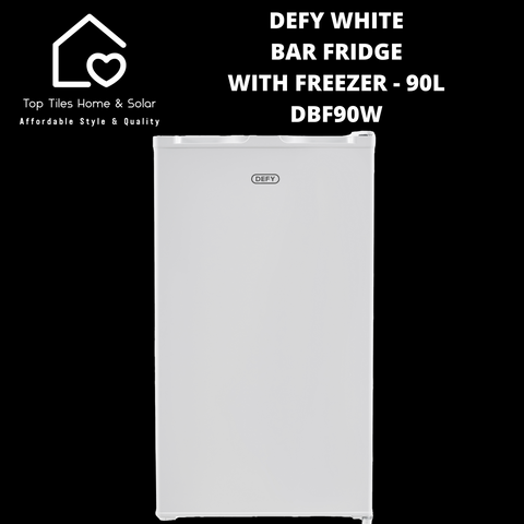 Defy White Bar Fridge with Freezer - 90L DBF90W