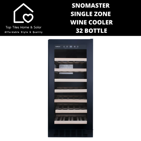 SnoMaster Single Zone Wine Cooler - 32 Bottle