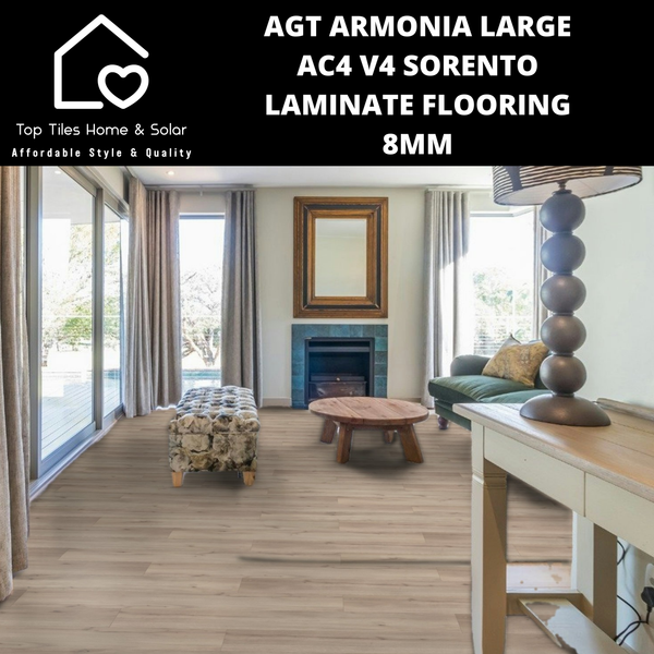 AGT Armonia Large AC4 V4 Sorento Laminate Flooring - 8mm