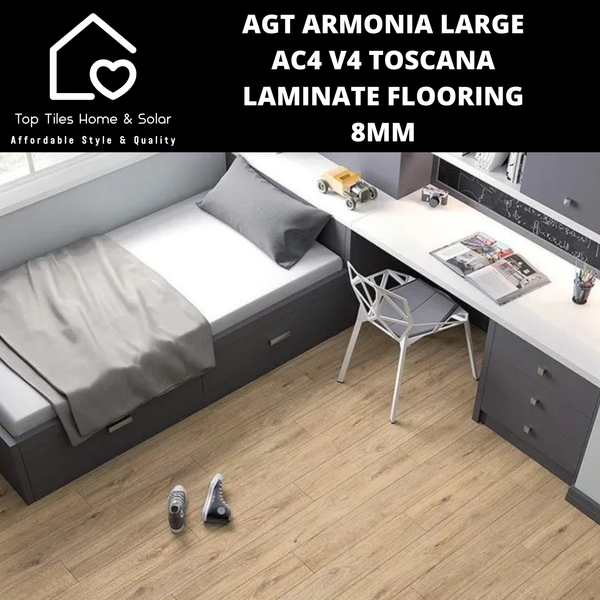 AGT Armonia Large AC4 V4 Toscana Laminate Flooring - 8mm