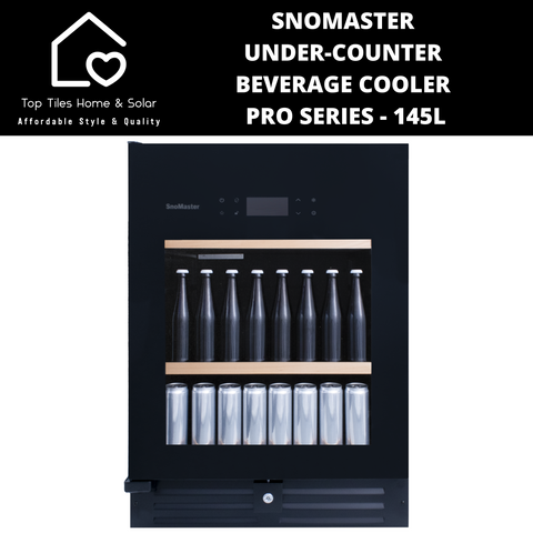 SnoMaster Under-Counter Beverage Cooler PRO SERIES - 145L