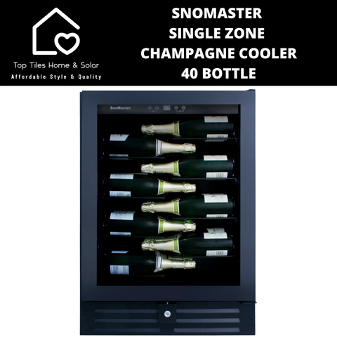 SnoMaster Single Zone Champagne Cooler - 40 Bottle