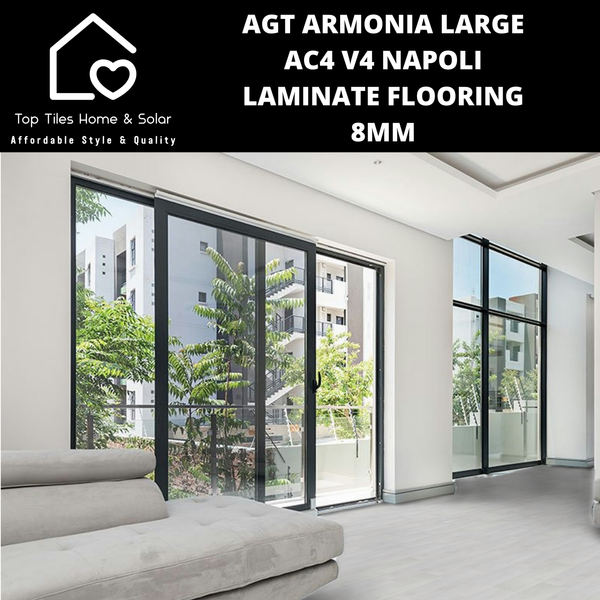 AGT Armonia Large AC4 V4 Napoli Laminate Flooring - 8mm