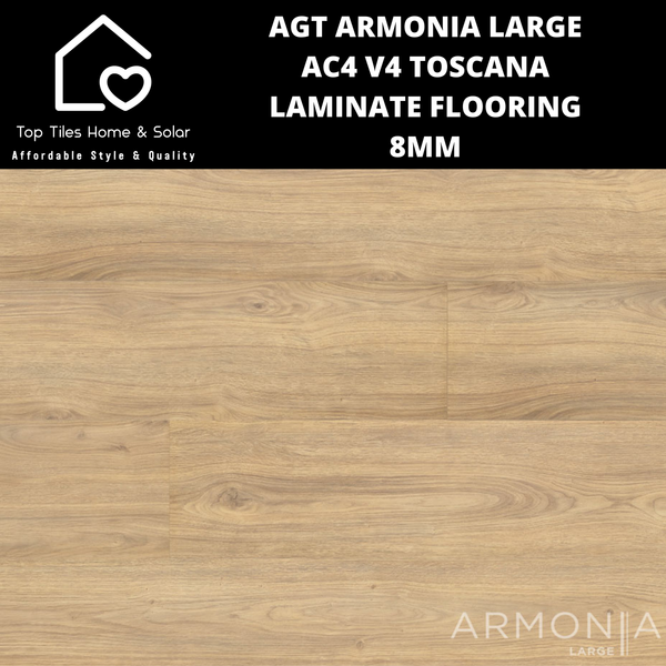 AGT Armonia Large AC4 V4 Toscana Laminate Flooring - 8mm