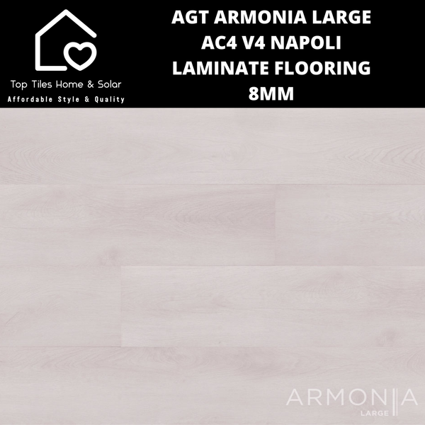 AGT Armonia Large AC4 V4 Napoli Laminate Flooring - 8mm