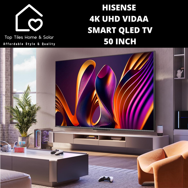 Hisense 4K UHD Vidaa Smart QLED TV - 50 Inch