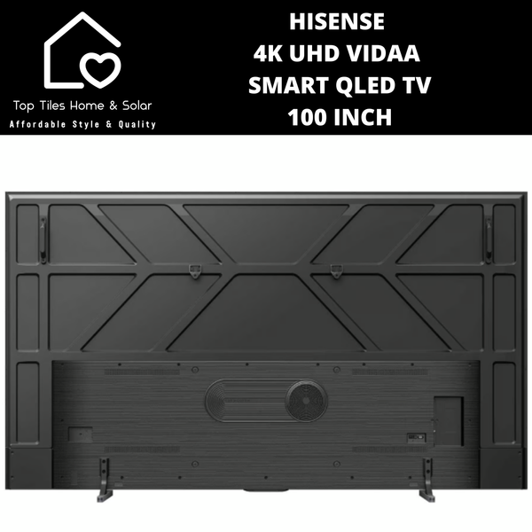 Hisense 4K UHD Vidaa Smart QLED TV - 100 Inch