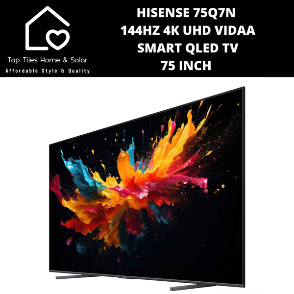 Hisense 75Q7N 144Hz 4K UHD Vidaa Smart QLED TV - 75 Inch