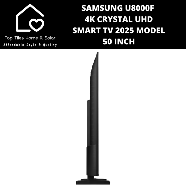 Samsung U8000F 4K Crystal UHD Smart TV 2025 - 50 Inch