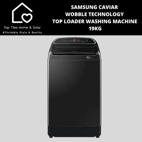 Samsung Caviar Wobble Technology Top Loader Washing Machine - 19kg
