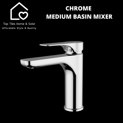 Bard Chrome Medium Basin Mixer Tap