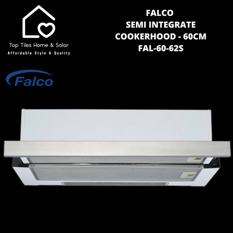 Falco Semi Integrated Cookerhood - 60cm FAL-60-62S