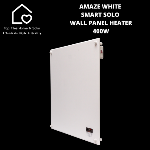 Amaze White SMART Solo Wall Panel Heater - 400W