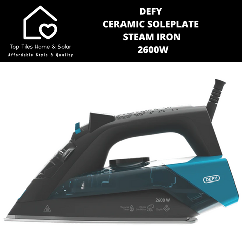Defy Ceramic Soleplate Steam Iron - 2600W SI3126BG