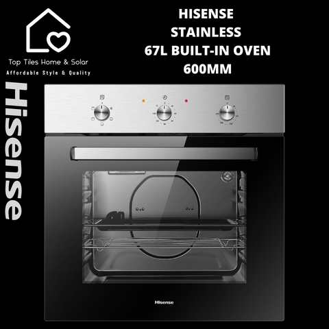 Hisense Stainless 67L Built-in oven - 600mm
