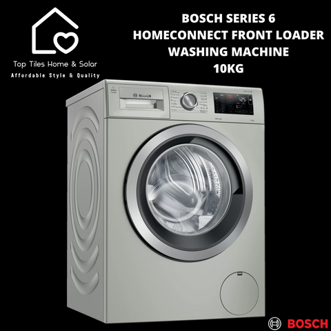 Bosch Series 6 - WIFI HomeConnect Front Loader Washing Machine - 10kg
