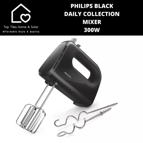 Philips Black Daily Collection Hand Mixer - 300W