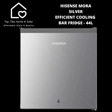 Hisense MORA Silver Efficient Cooling Bar Fridge - 44L