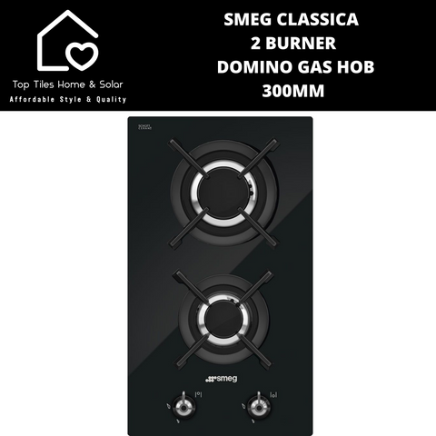 Smeg Classica 2 Burner Domino Gas Hob - 300mm