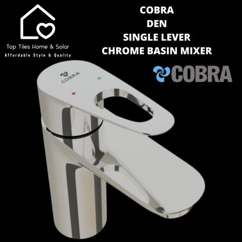 Cobra Den Single Lever Chrome Basin Mixer