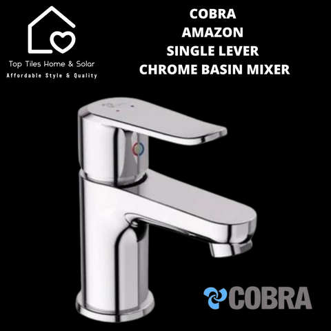 Cobra Amazon Single Lever Chrome Basin Mixer