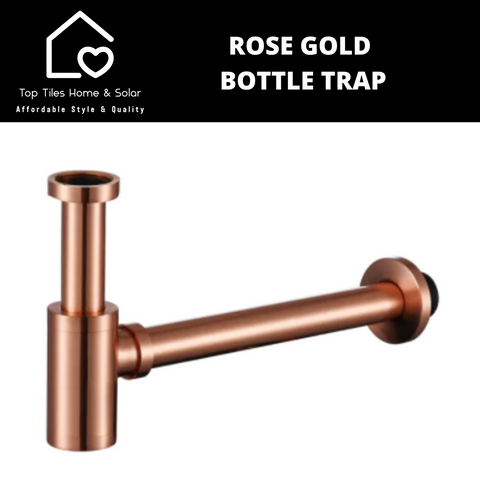 Rose Gold Bottle Trap
